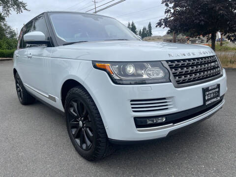 2016 Land Rover Range Rover for sale at CAR MASTER PROS AUTO SALES in Lynnwood WA