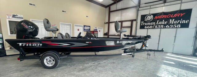 2018 Triton 18 TX for sale at Truman Lake Marine in Warsaw, MO