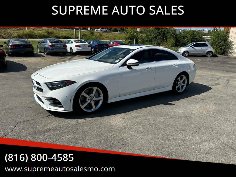 2019 Mercedes-Benz CLS for sale at SUPREME AUTO SALES in Grandview MO