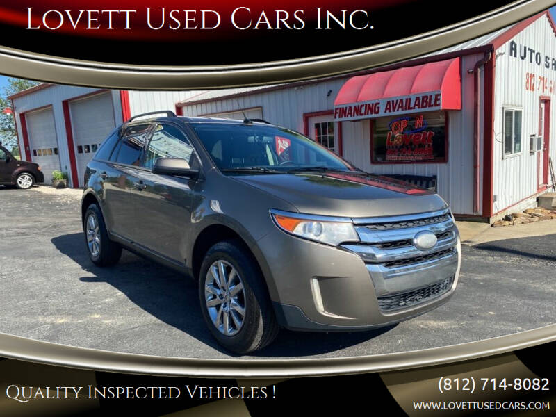 2013 Ford Edge for sale at Lovett Used Cars Inc. in Spencer IN