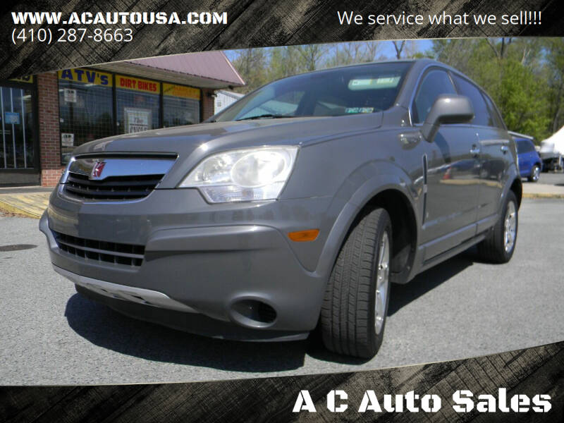 2009 Saturn Vue for sale at A C Auto Sales in Elkton MD