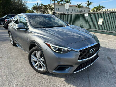 2018 Infiniti QX30 for sale at Vice City Deals in Doral FL