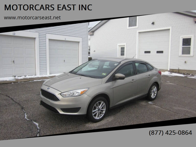 2015 Ford Focus for sale at MOTORCARS EAST INC in Derry NH
