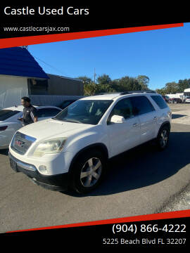 2011 GMC Acadia for sale at Castle Used Cars in Jacksonville FL