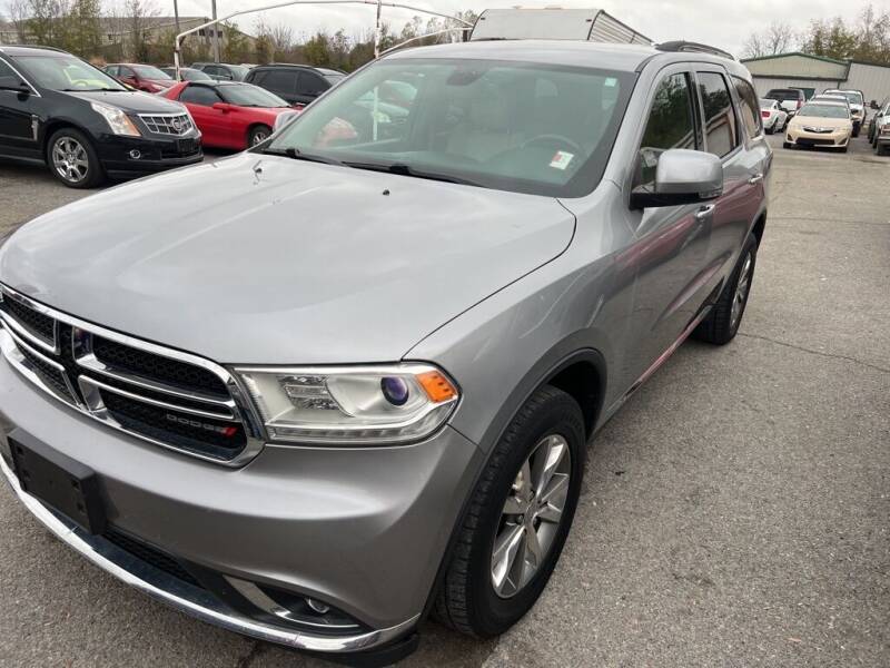 2014 Dodge Durango for sale at LEE AUTO SALES in McAlester OK