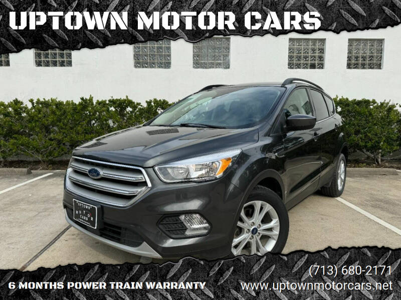 2018 Ford Escape for sale at UPTOWN MOTOR CARS in Houston TX