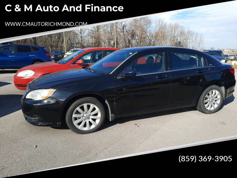 2013 Chrysler 200 for sale at C & M Auto and Finance in Richmond KY