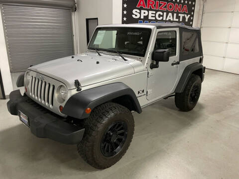 2009 Jeep Wrangler for sale at Arizona Specialty Motors in Tempe AZ