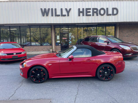 2017 FIAT 124 Spider for sale at Willy Herold Automotive in Columbus GA