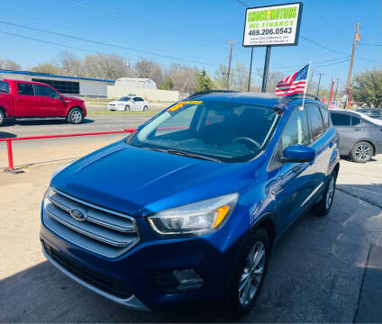 2018 Ford Escape for sale at Shock Motors in Garland TX