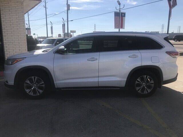 2015 Toyota Highlander for sale at FREDY KIA USED CARS in Houston TX