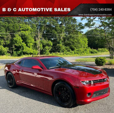 2014 Chevrolet Camaro for sale at B & C AUTOMOTIVE SALES in Lincolnton NC
