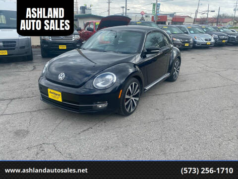 2012 Volkswagen Beetle for sale at ASHLAND AUTO SALES in Columbia MO