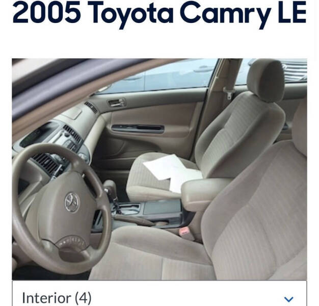 2005 Toyota Camry LE