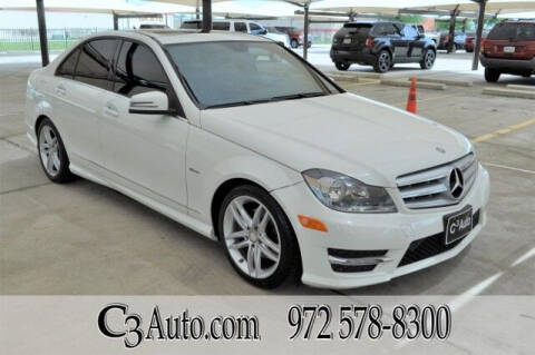 2012 Mercedes-Benz C-Class for sale at C3Auto.com in Plano TX