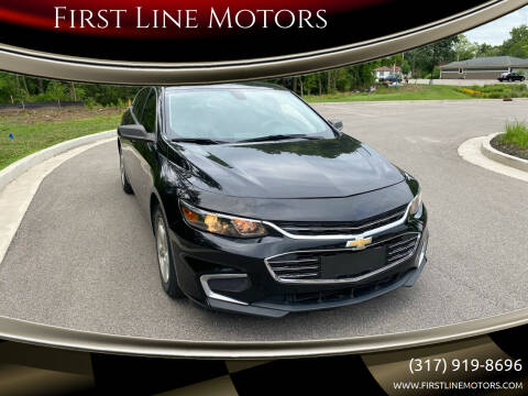 2016 Chevrolet Malibu for sale at First Line Motors in Jamestown IN