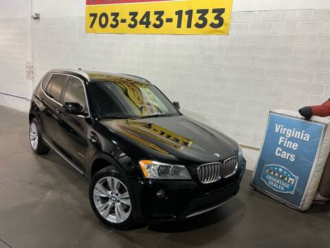 2013 BMW X3 for sale at Virginia Fine Cars in Chantilly VA