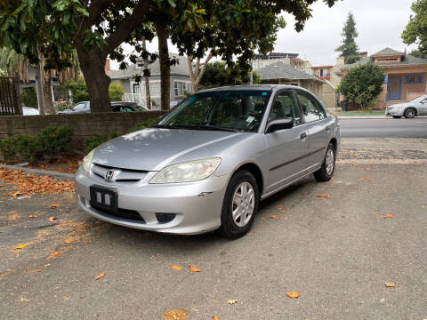 2005 Honda Civic for sale at Road Runner Motors in San Leandro CA