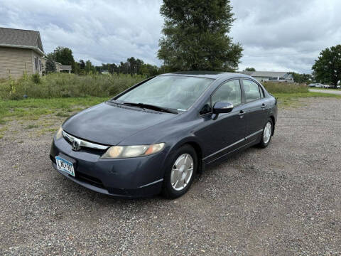 2006 Honda Civic for sale at D & T AUTO INC in Columbus MN