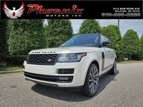 2014 Land Rover Range Rover for sale at Phoenix Motors Inc in Raleigh NC