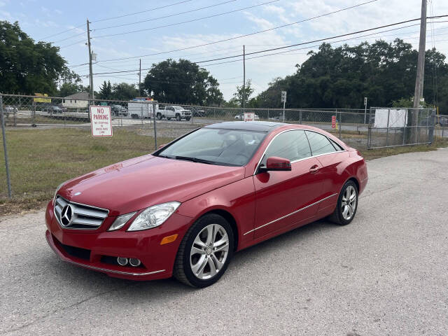 2010 Mercedes-Benz E-Class for sale at Hobgood Auto Sales in Land O Lakes, FL