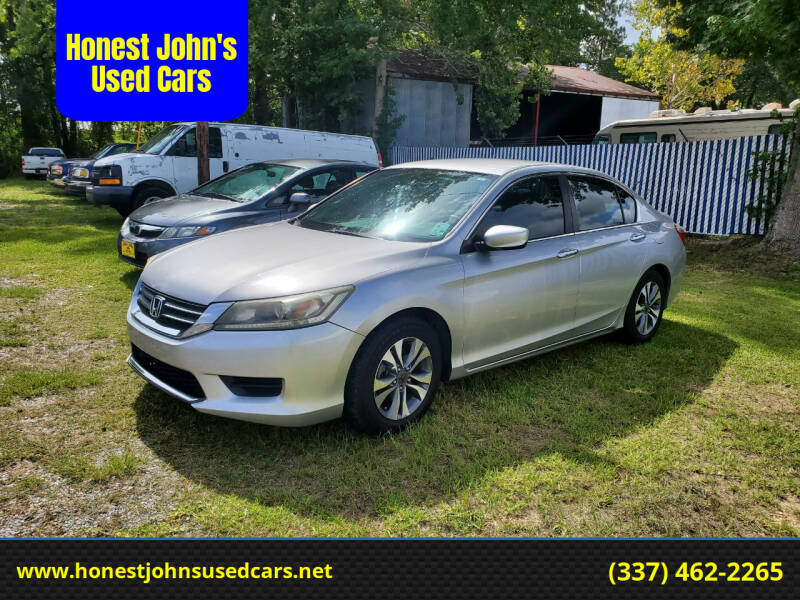 2013 Honda Accord for sale at Honest John's Used Cars in Deridder LA