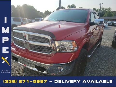 2018 RAM Ram Pickup 1500 for sale at Impex Auto Sales in Greensboro NC