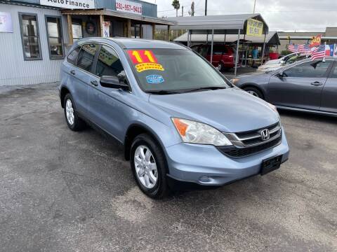 2011 Honda CR-V for sale at Texas 1 Auto Finance in Kemah TX