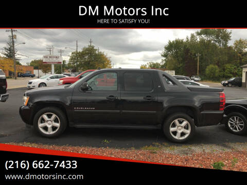 2008 Chevrolet Avalanche for sale at DM Motors Inc in Maple Heights OH
