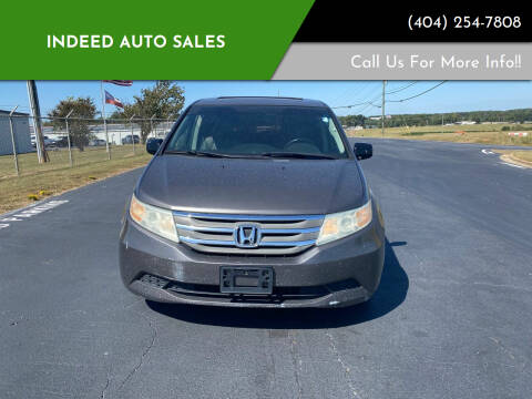 2012 Honda Odyssey for sale at Indeed Auto Sales in Lawrenceville GA