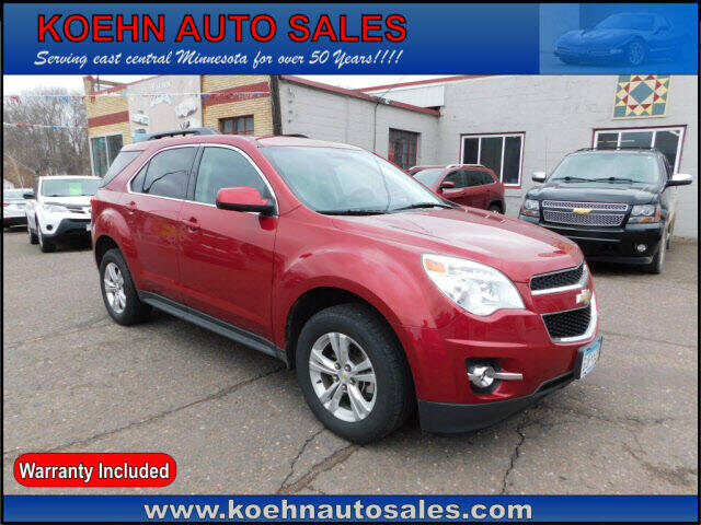 2015 Chevrolet Equinox for sale at Koehn Auto Sales in Lindstrom MN