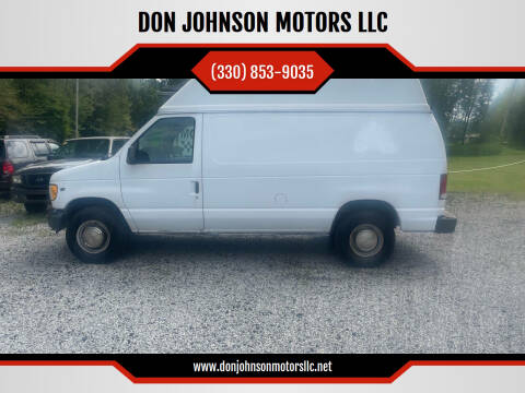 2001 Ford E-Series for sale at DON JOHNSON MOTORS LLC in Lisbon OH