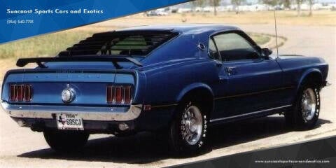 1969 Ford Mustang for sale at Suncoast Sports Cars and Exotics in Miami FL