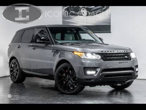 2014 Land Rover Range Rover Sport for sale at Iconic Coach in San Diego CA