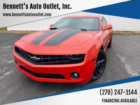 2013 Chevrolet Camaro for sale at Bennett's Auto Outlet, Inc. in Mayfield KY