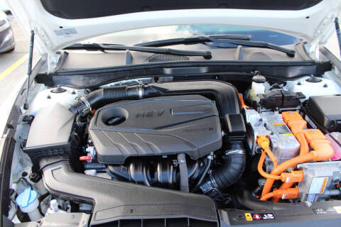 2022 Hyundai Sonata Hybrid Blue