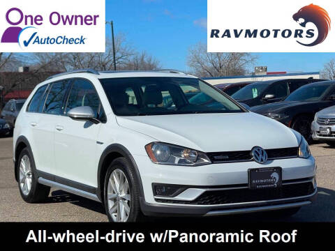 2017 Volkswagen Golf Alltrack for sale at RAVMOTORS- Burnsville in Burnsville MN
