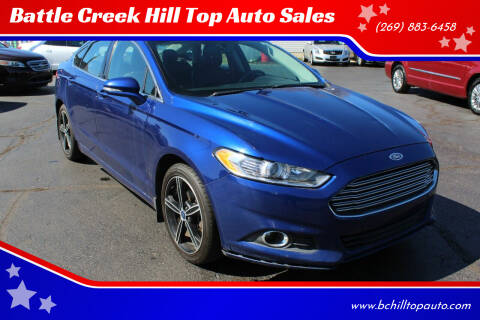 2014 Ford Fusion for sale at Battle Creek Hill Top Auto Sales in Battle Creek MI