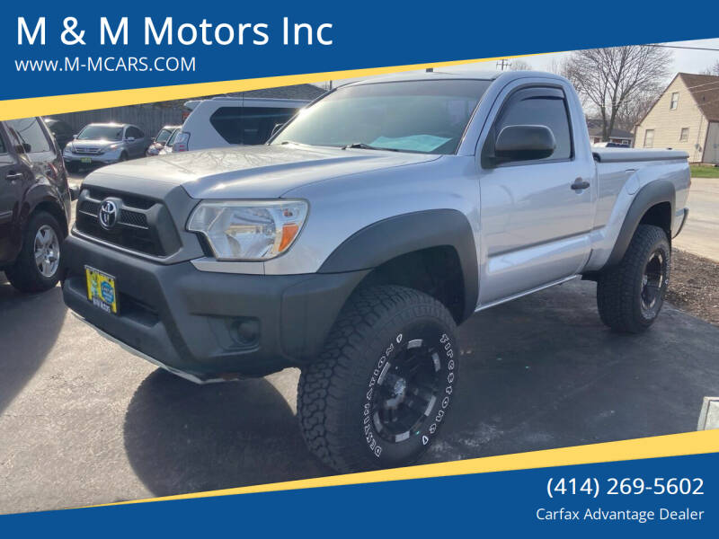 2013 Toyota Tacoma for sale at M & M Motors Inc in West Allis WI