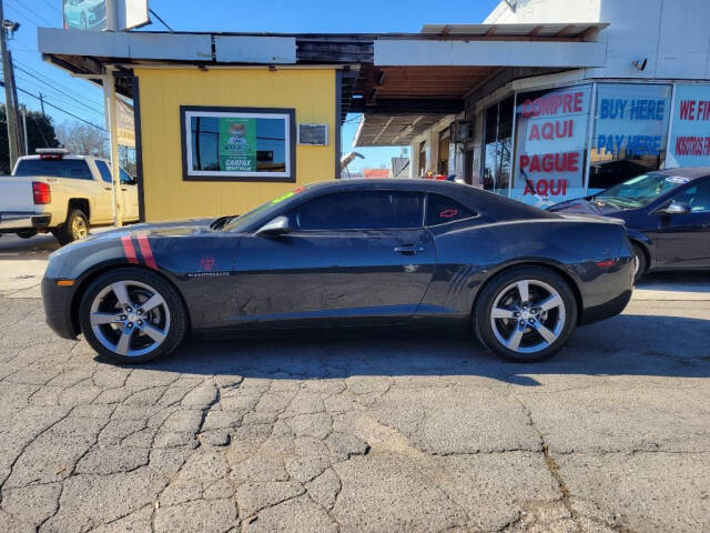 2013 Chevrolet Camaro for sale at DAGO'S AUTO SALES LLC in Dalton, GA