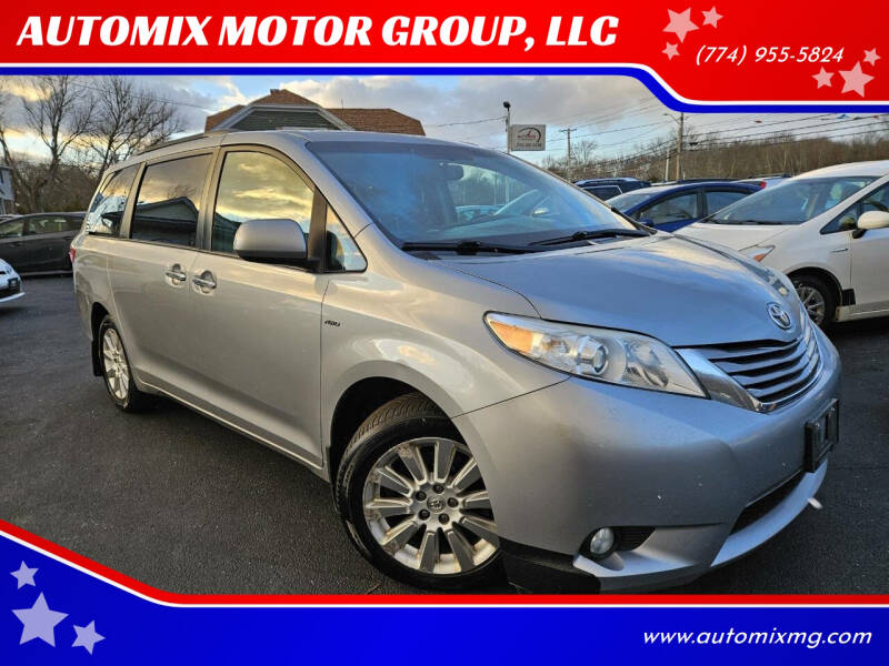 2016 Toyota Sienna for sale at AUTOMIX MOTOR GROUP, LLC in Swansea MA