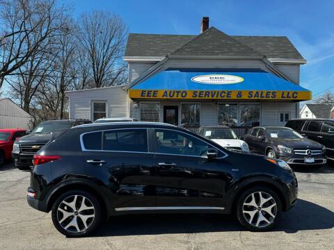 2017 Kia Sportage for sale at EEE AUTO SERVICES AND SALES LLC in Cincinnati OH