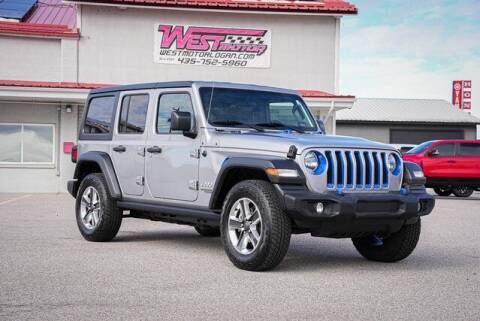 2019 Jeep Wrangler Unlimited for sale at West Motor Company in Hyde Park UT