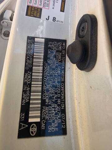 2012 Toyota Prius Two