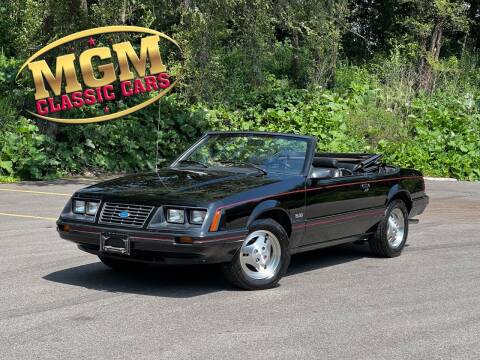 1983 Ford Mustang for sale at MGM CLASSIC CARS in Addison IL
