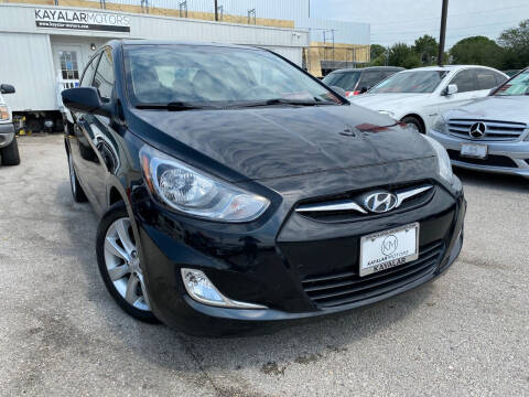 2013 Hyundai Accent for sale at KAYALAR MOTORS in Houston TX