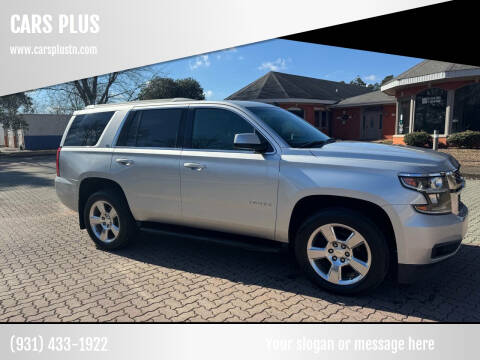 2015 Chevrolet Tahoe for sale at CARS PLUS in Fayetteville TN