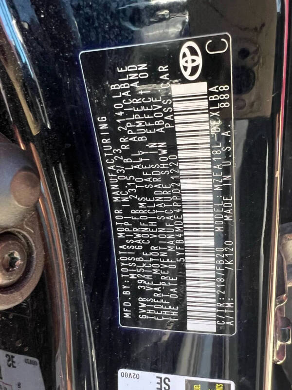 2023 Toyota Corolla LE