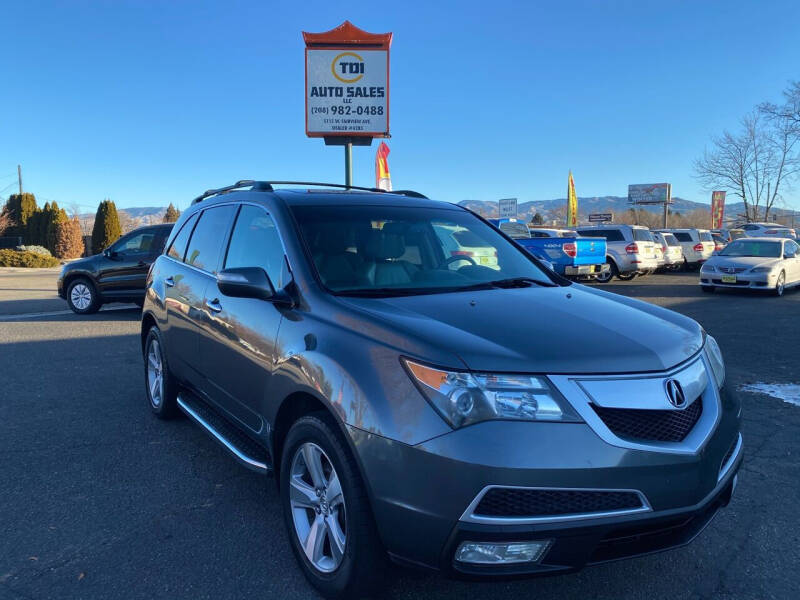 2010 Acura MDX for sale at TDI AUTO SALES in Boise ID