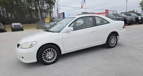 2005 Honda Civic for sale at ALWAYS MOTORS in Spring TX